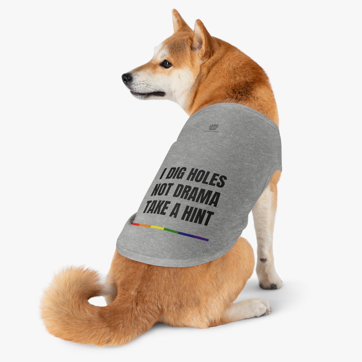 Pet Tank Top - I dig holes