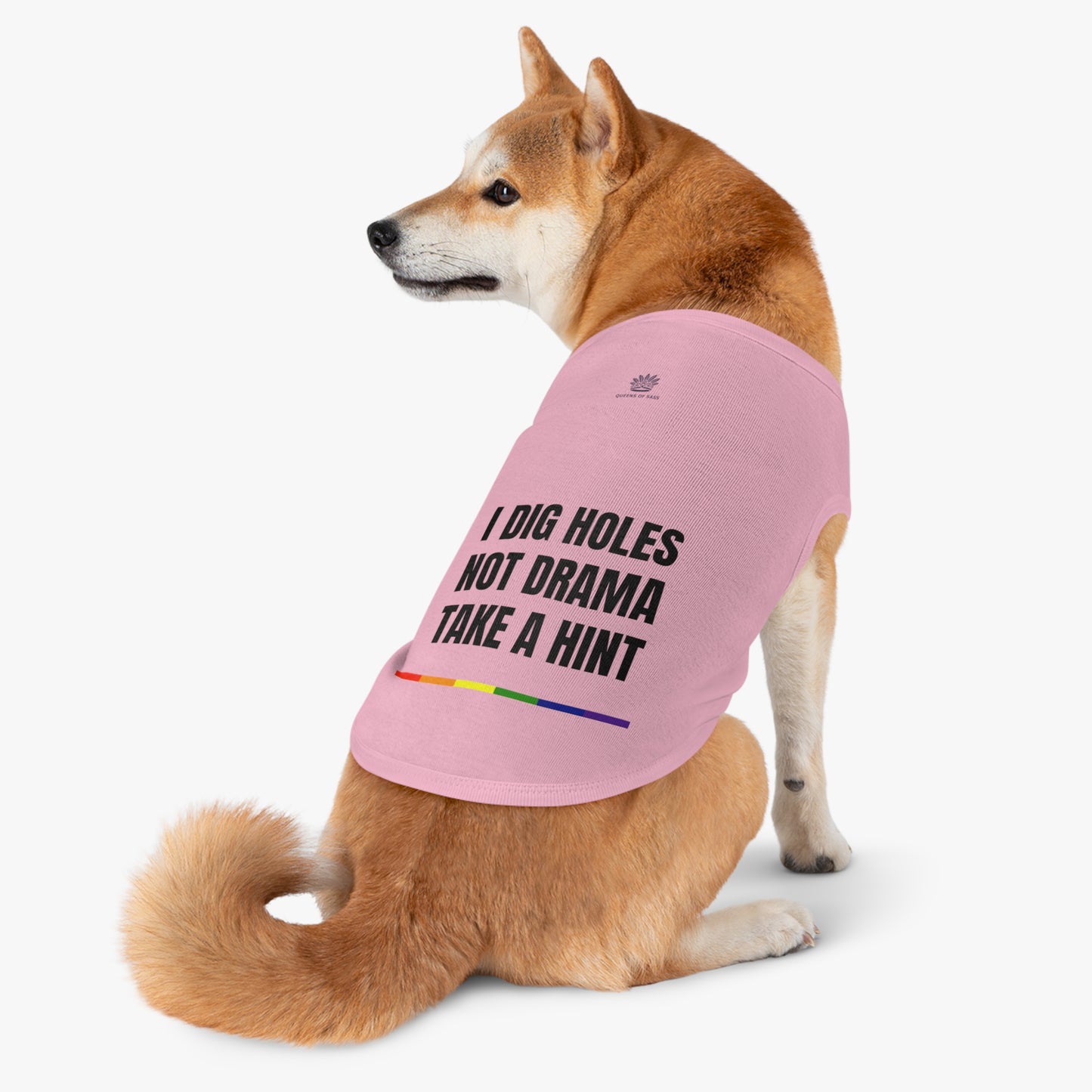 Pet Tank Top - I dig holes