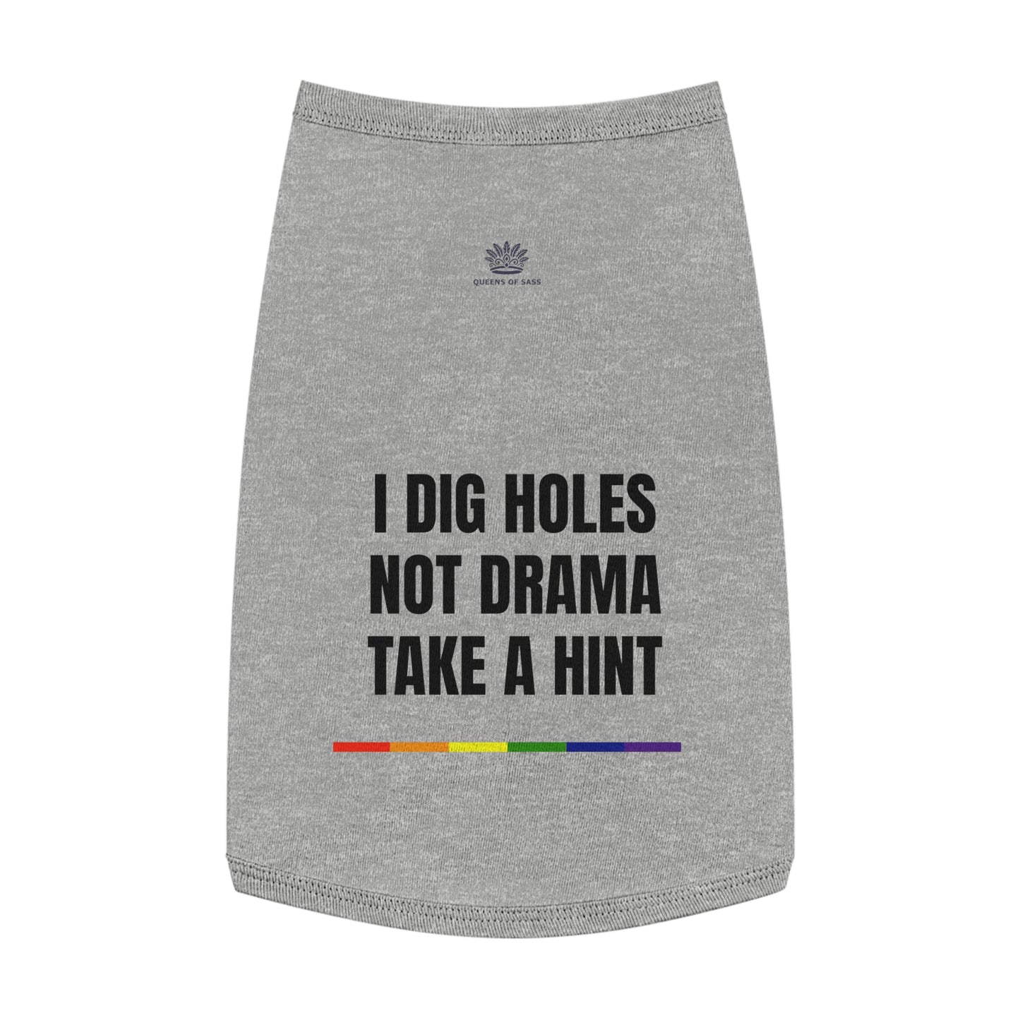 Pet Tank Top - I dig holes