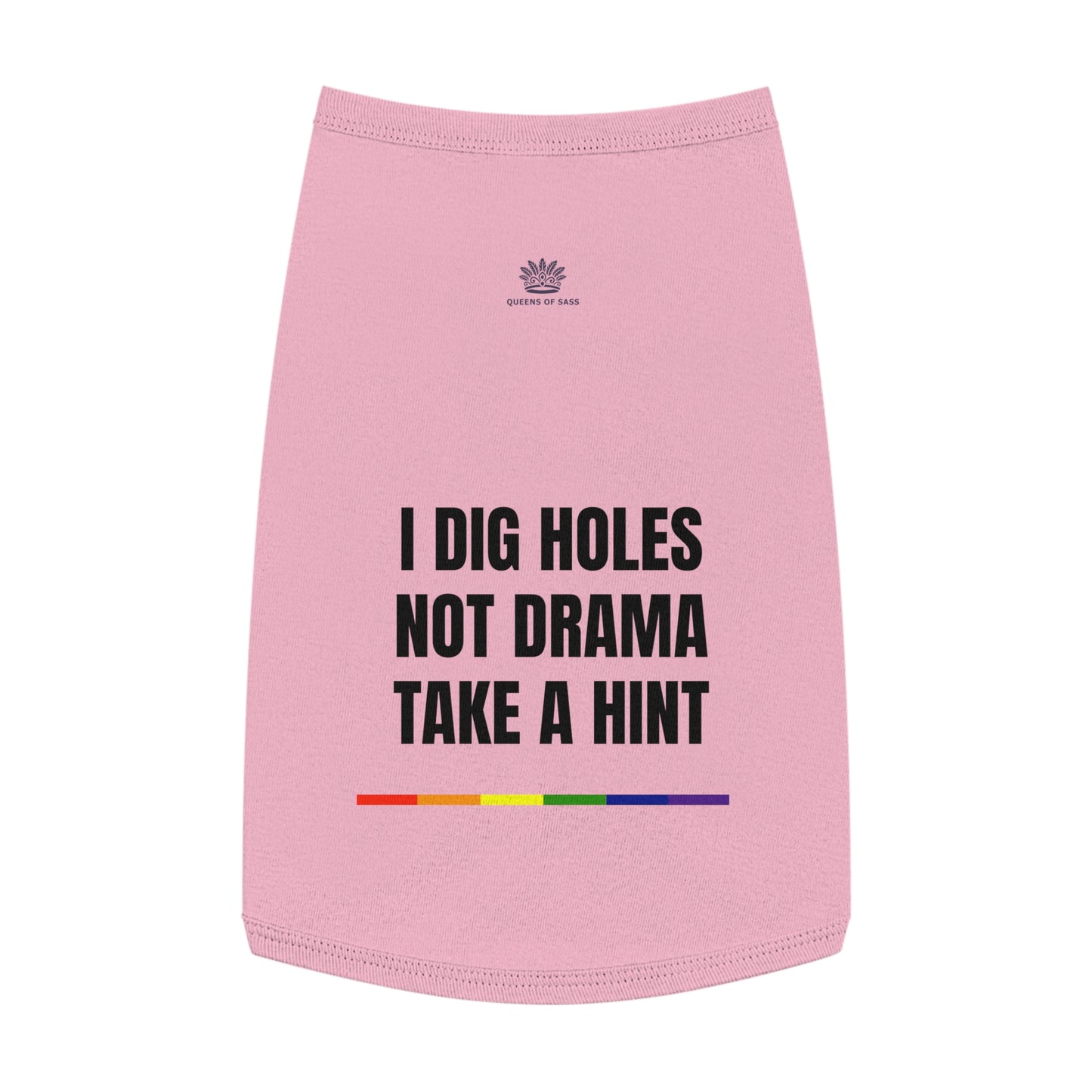 Pet Tank Top - I dig holes